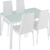 Tectake Berlin 5-tlg. weiß