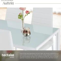 Tectake Berlin 5-tlg. weiß