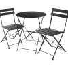 Tectake Bistrotisch-Set Frieda für 2 Personen