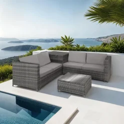 Tectake Siena Rattan Lounge