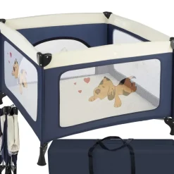 Tectake Tommy Junior 105 x 105 cm blau