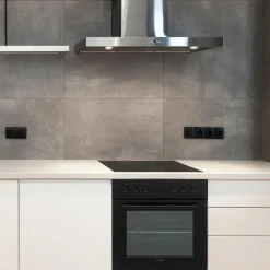 Telefunken ECH65A-B2 Einbauherd-Set | Backofen mit Grill & Umluft | Glaskeramik-Kochfeld
