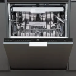 Telefunken GEV6014A Einbau-Geschirrspüler (vollintegrierbar, 598 mm, Schwarz)