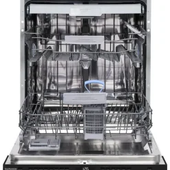 Telefunken GEV6014A Einbau-Geschirrspüler (vollintegrierbar, 598 mm, Schwarz)