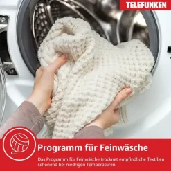 Telefunken TWP7EW Wärmepumpentrockner (7 kg)