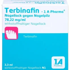 Terbinafin - 1 A Pharma Nagellack gegen Nagelpilz