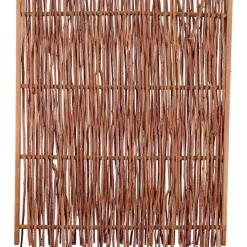 Tetzner & Jentzsch Haselnusszaun 180 x 180 cm Braun/Holz