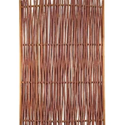 Tetzner & Jentzsch Haselnusszaun 180 x 180 cm Braun/Holz