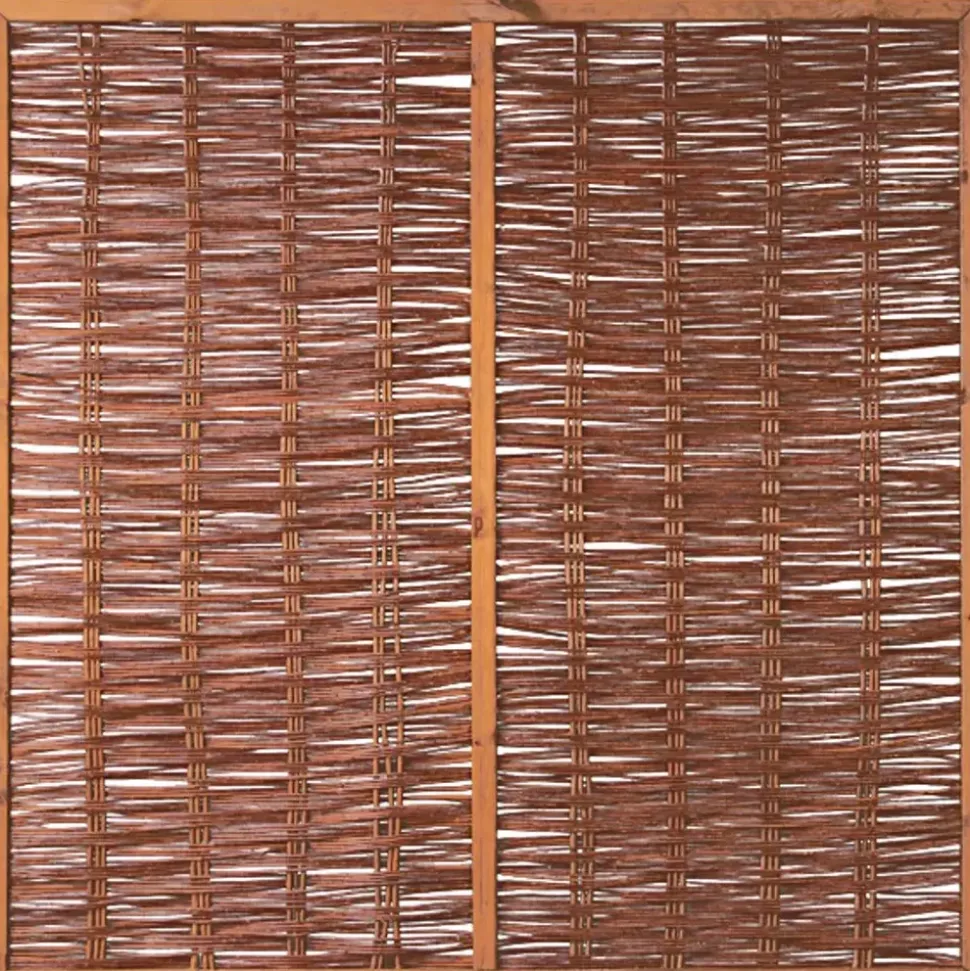 Tetzner & Jentzsch Sichtschutzelement Fogo 180 x 180 cm braun