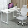 Thanaddo Schreibtisch 120 x 60 cm Weiß