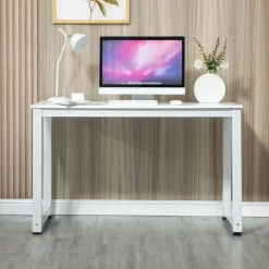 Thanaddo Schreibtisch 120 x 60 cm Weiß