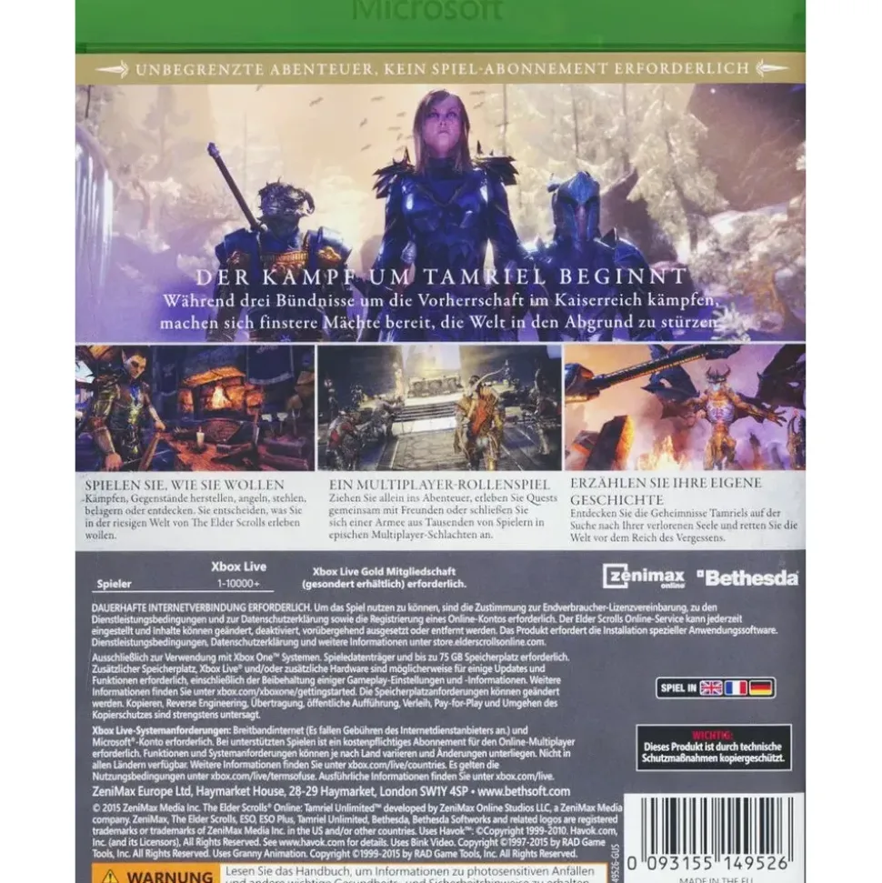 The Elder Scrolls Online: Tamriel Unlimited (Xbox One)