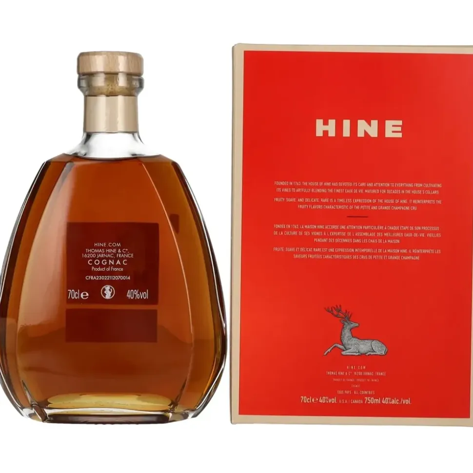 Thomas HINE & Co Hine Rare VSOP The Original 40 % vol 0,7 l Geschenkbox