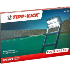 Tipp-Kick Flutlichtanlage mit Masten,