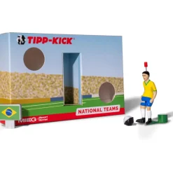Tipp-Kick 031124 Star-Kicker Brasilien in Torwandbox, mit Hymne