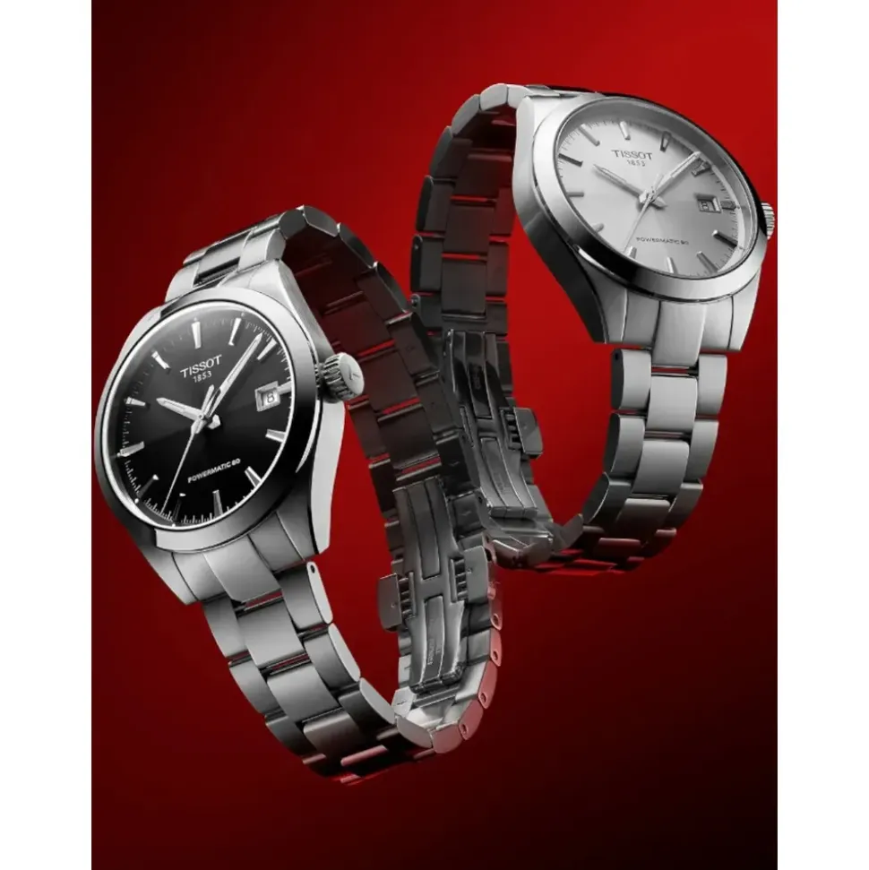 TISSOT Gentleman Edelstahl 38 mm T165.807.11.031.00
