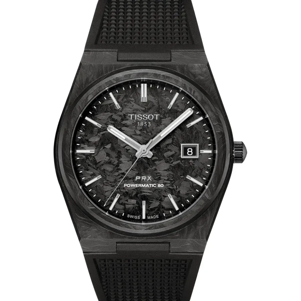 TISSOT PRX Powermatic 80 Kautschuk 40 mm T137.907.97.201.00