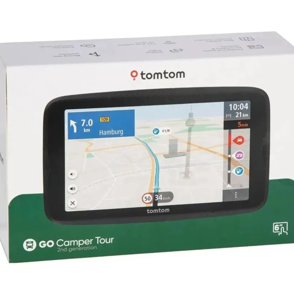 TomTom GO Camper Tour 2. Generation 6 Zoll Navigationsgerät