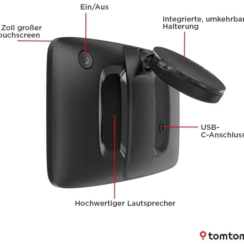TomTom GO Camper Tour 2. Generation 6 Zoll Navigationsgerät