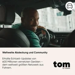 TomTom Tom, Deutsch, Ganz Europa, Fixed, Schwarz, USB, 48 mm