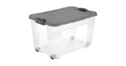 TONTARELLI Aufbewahrungsbox 60 L 1-tlg. transparent
