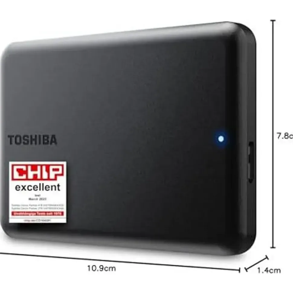 Toshiba Canvio Partner 2 TB schwarz