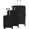 Travelite Orbita Koffer-Set 3-tlg. schwarz