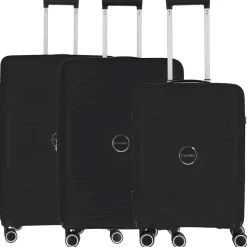 Travelite Orbita Koffer-Set 3-tlg. schwarz