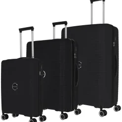 Travelite Orbita Koffer-Set 3-tlg. schwarz