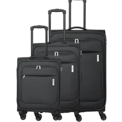 Travelite Priego Koffer-Set 3-tlg. grau