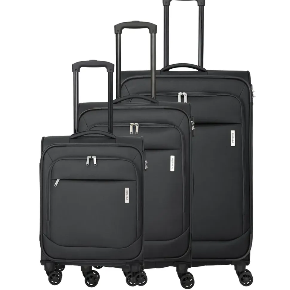 Travelite Priego Koffer-Set 3-tlg. grau