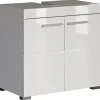 trendteam Amanda 60 x 56 x 34 cm weiß hochglanz