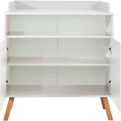 trendteam Babymöbel-Set, Mats, (2-tlg), neutrales Design weiß