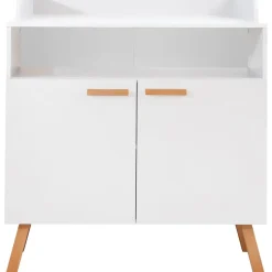 trendteam Babymöbel-Set, Mats, (2-tlg), neutrales Design weiß