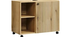 trendteam Waschbeckenunterschrank Pure Bliss 80 x 64 x 42 cm Braun