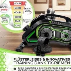TRETMANN Mini-beintrainer schwarz