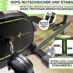 TRETMANN Pedaltrainer schwarz