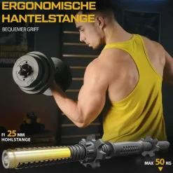 trex sport Kurzhanteln Set 2er Set 40 kg schwarz