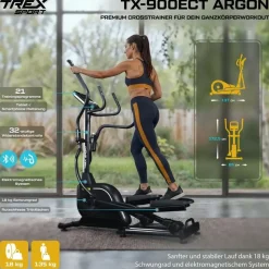 trex sport TX-900ECT Schwarz