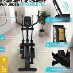 trex sport TX-700ECT Schwarz