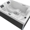 Tronitechnik Outdoor Whirlpool Elba 210 x 150 cm inkl. Thermoabdeckung