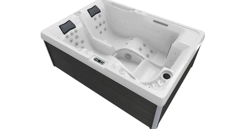 Tronitechnik Outdoor Whirlpool Elba 210 x 150 cm inkl. Thermoabdeckung