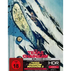 Turbine Medien The Texas Chainsaw Massacre 2 - Mediabook - Cover D (4K Ultra HD+Blu-ray+Bonus-Blu-ray) 666 Stück