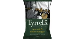 Tyrrell's Tyrrells Handcooked Sea Salt und Cider Vinegar Chips vegan 150g