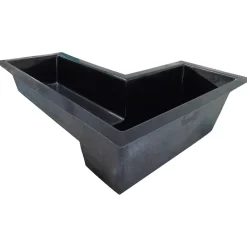 UBBINK GFK-Fertigteich Venus LT0 650, H 60 x 170/200 x 80 cm