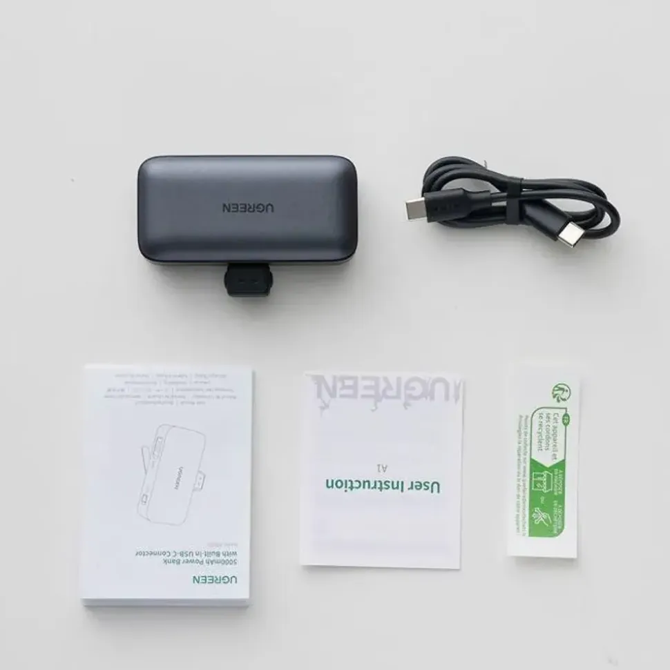 UGREEN 35338, 5000 mAh Grau