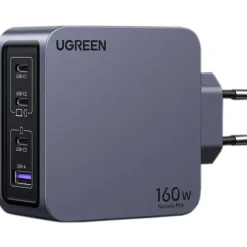 UGREEN Nexode Pro 160W GaN Charger Set EU Wall Universal, Gray