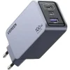 UGREEN 100W GaN Tech Nexode Pro Fast Wall Charger, 1x USB-A & 2x USB-C Space Grey (15203)