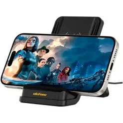 Ulefone WCS01, Drinnen, USB, Kabelloses Aufladen, Schwarz