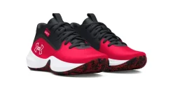Under Armour GS Lockdown 7 Basketballschuhe Kinder 600 red/black/white 37.5